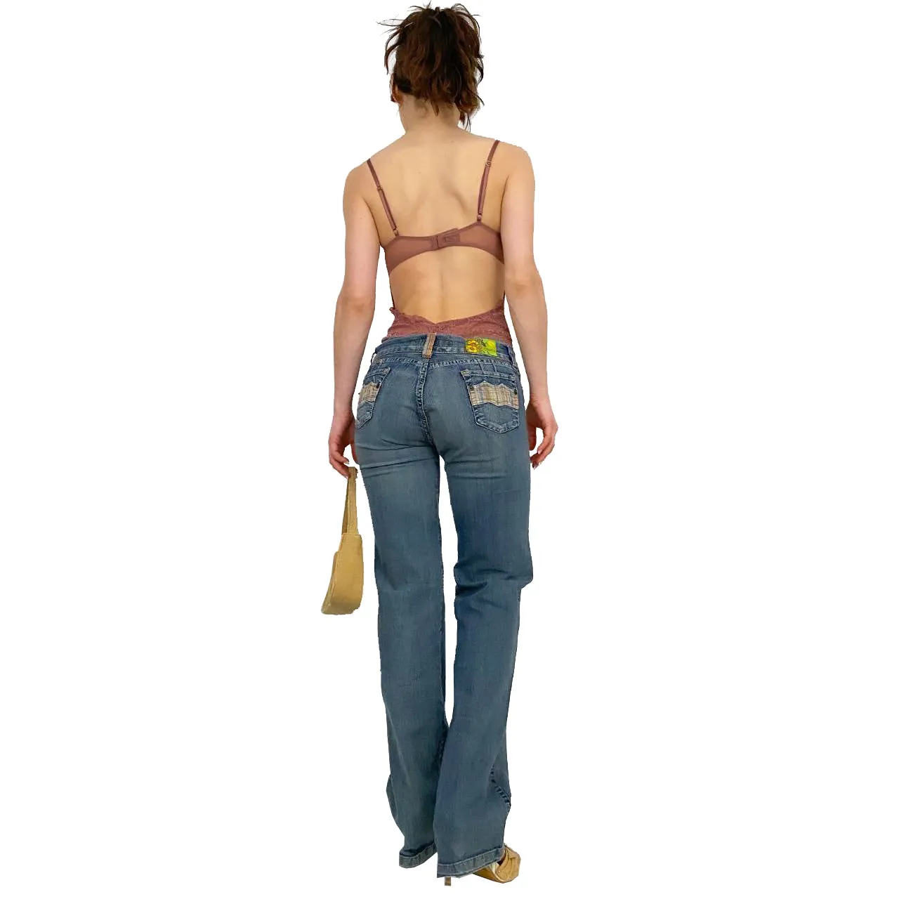 2 Sexy Plaid Jeans (XS)