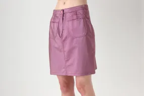 90s 'Hot Shot' Italian Vintage PVC Mini Skirt