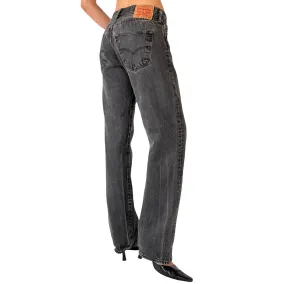 90s Levi’s Black Wash 501s (L)