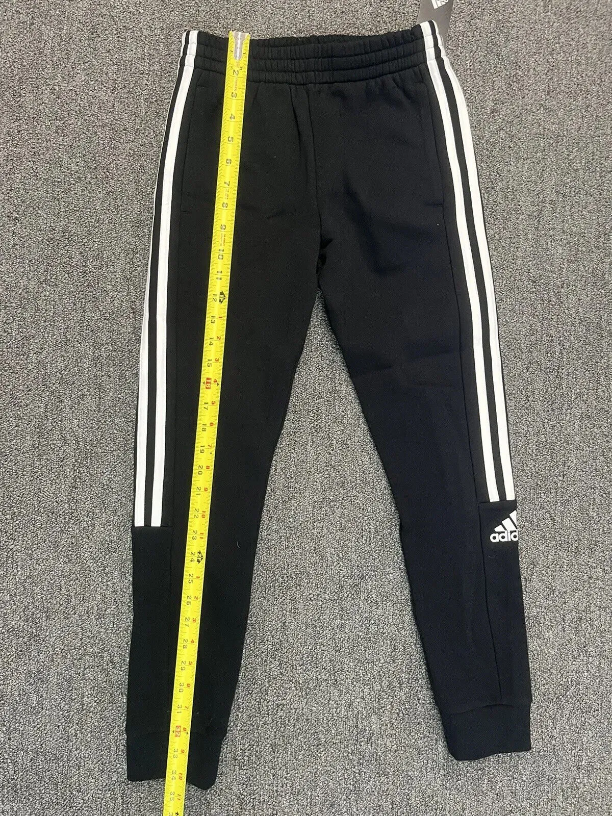 Adidas Drawstring Jogger Sweatpants Youth Girls L  Black