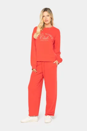 Ali   Mally Adjustable Tab Sweatpant