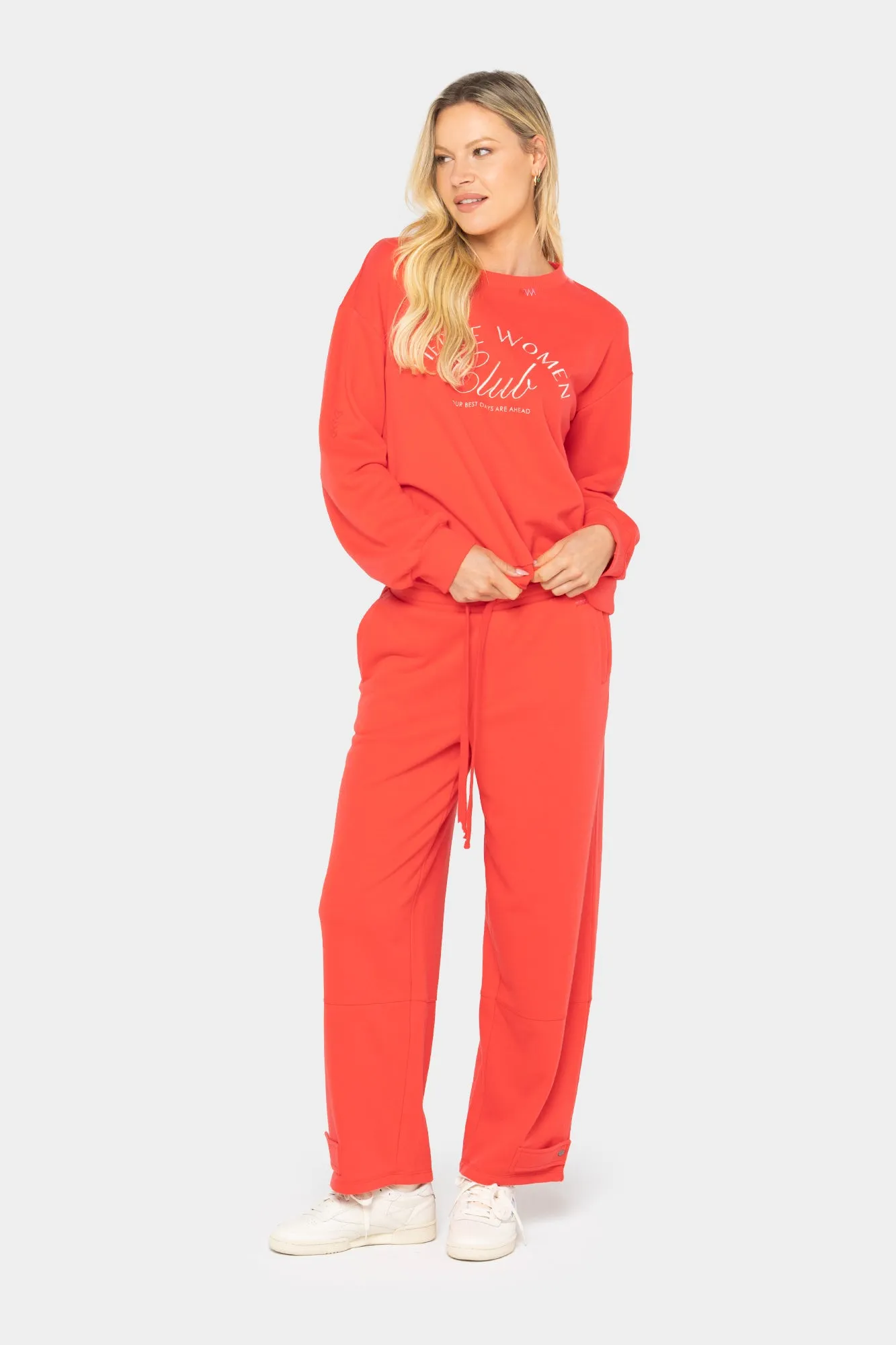 Ali   Mally Adjustable Tab Sweatpant