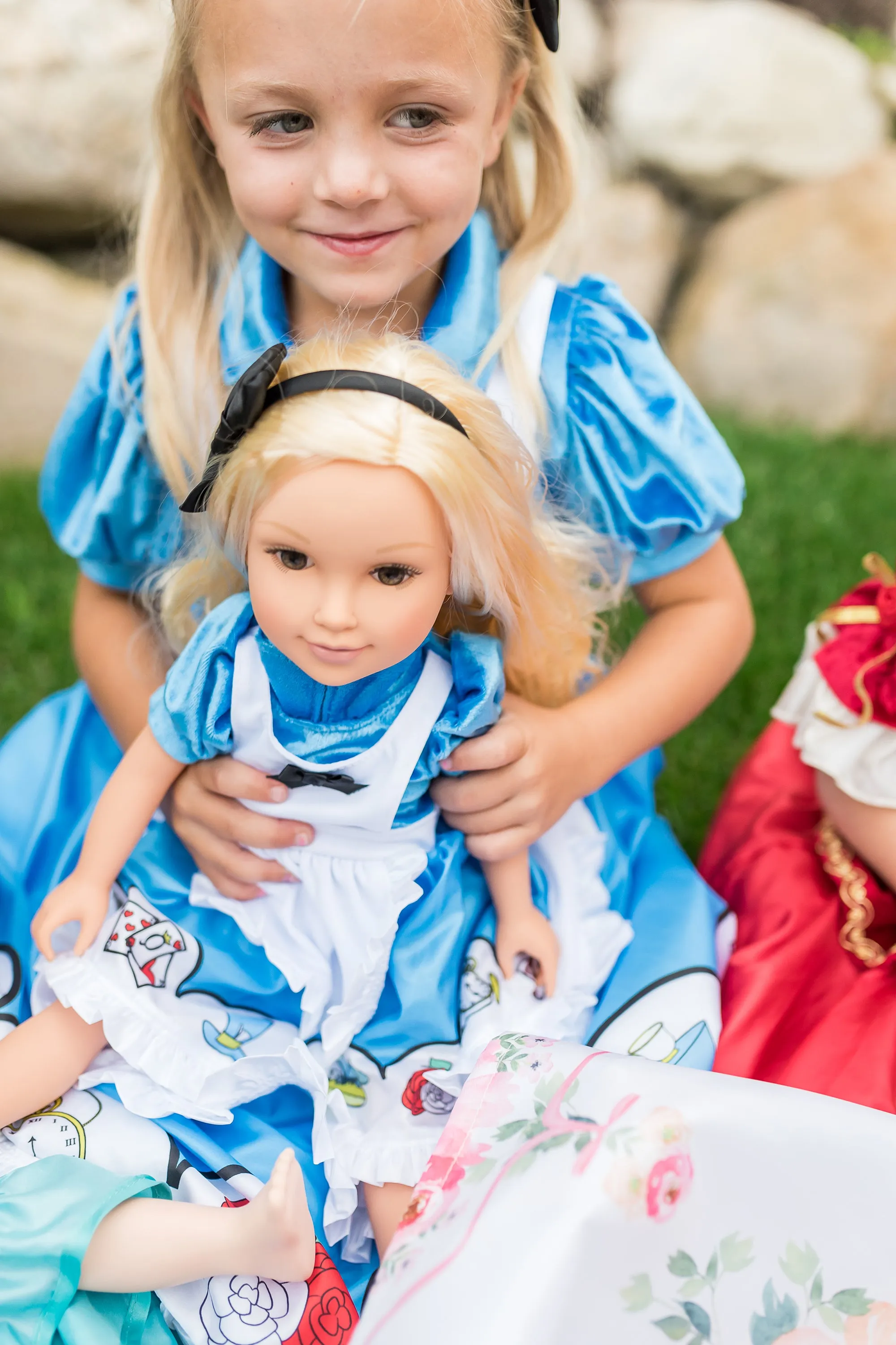 Alice in Wonderland Dress Up with Headband