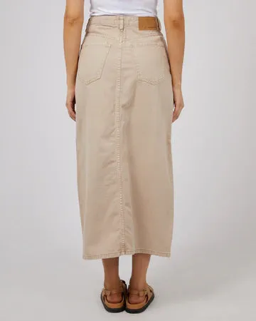 All About Eve Pia Maxi Skirt - Beige