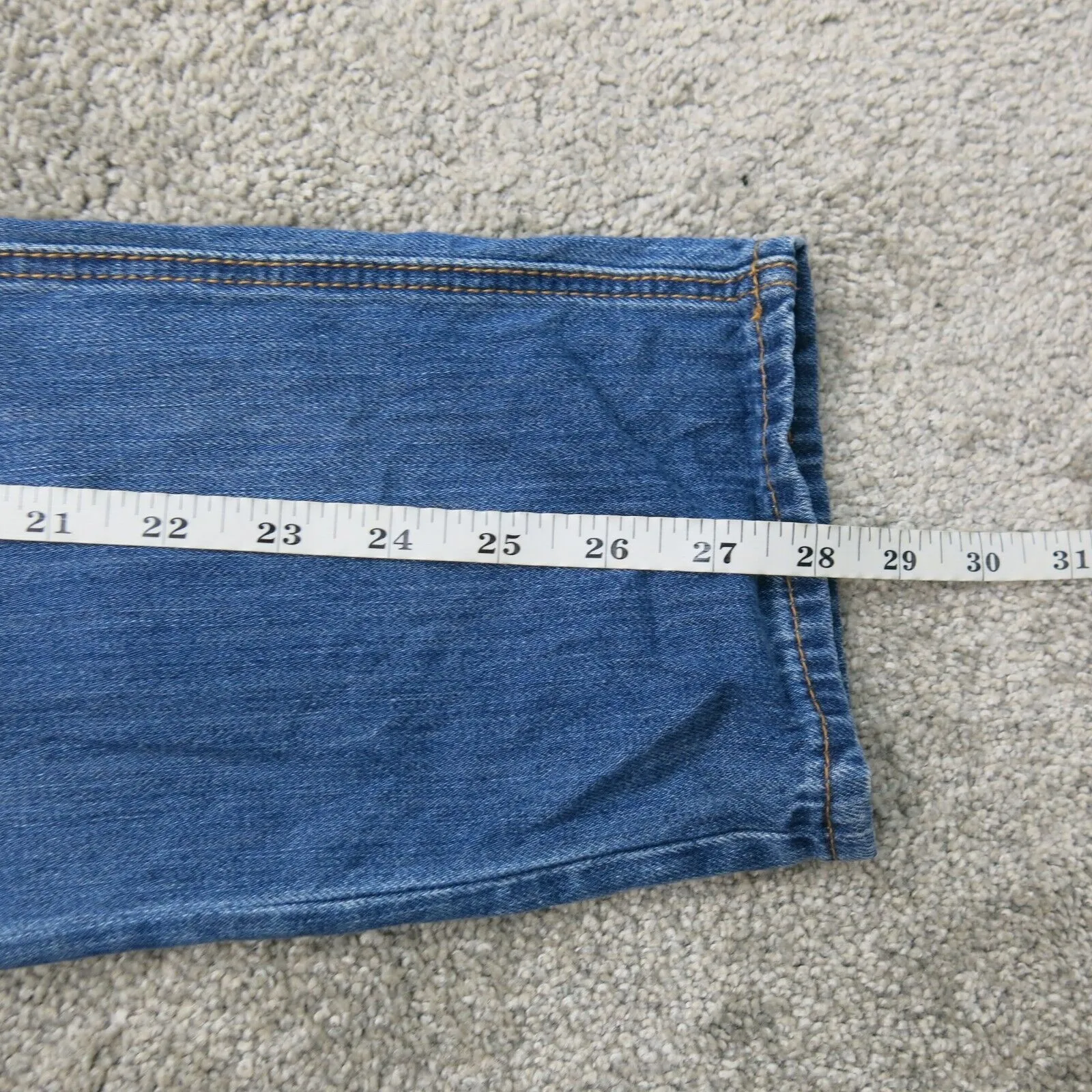American Eagle Outfitters Women Skinny Jeans Distressed Five Pockets Blue SZ 4