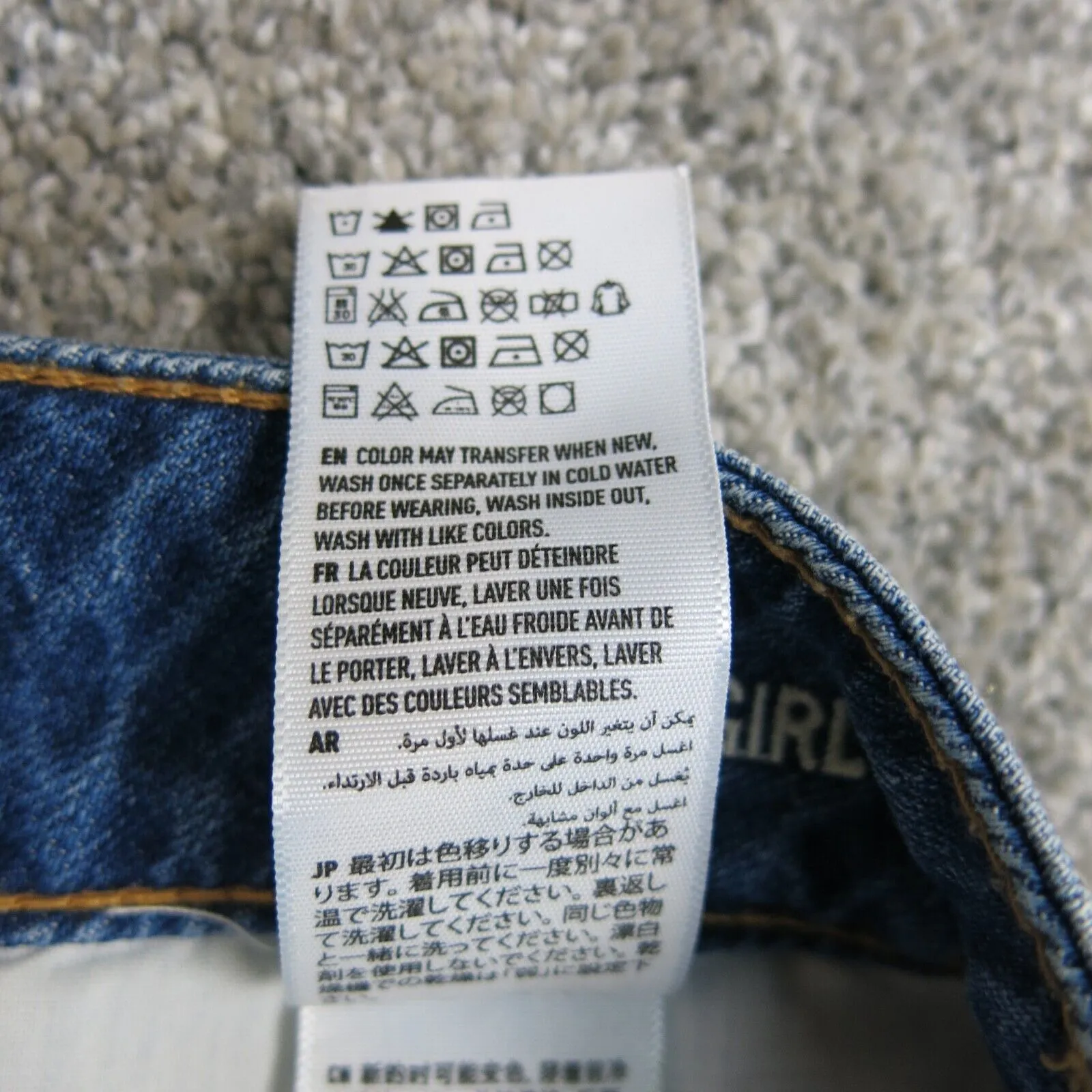 American Eagle Outfitters Women Skinny Jeans Distressed Five Pockets Blue SZ 4