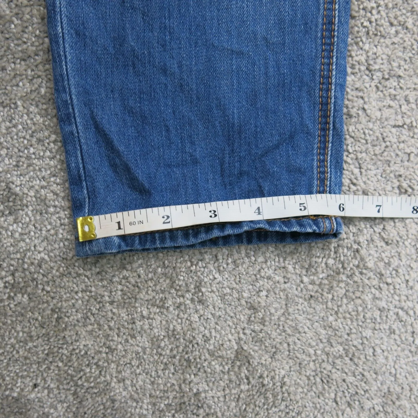 American Eagle Outfitters Women Skinny Jeans Distressed Five Pockets Blue SZ 4