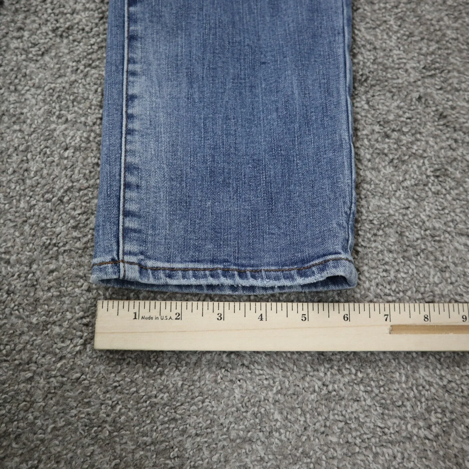 American Eagle Womens Jeans Straight Leg Extreme Flex Mid Rise Blue SZ W30XL30