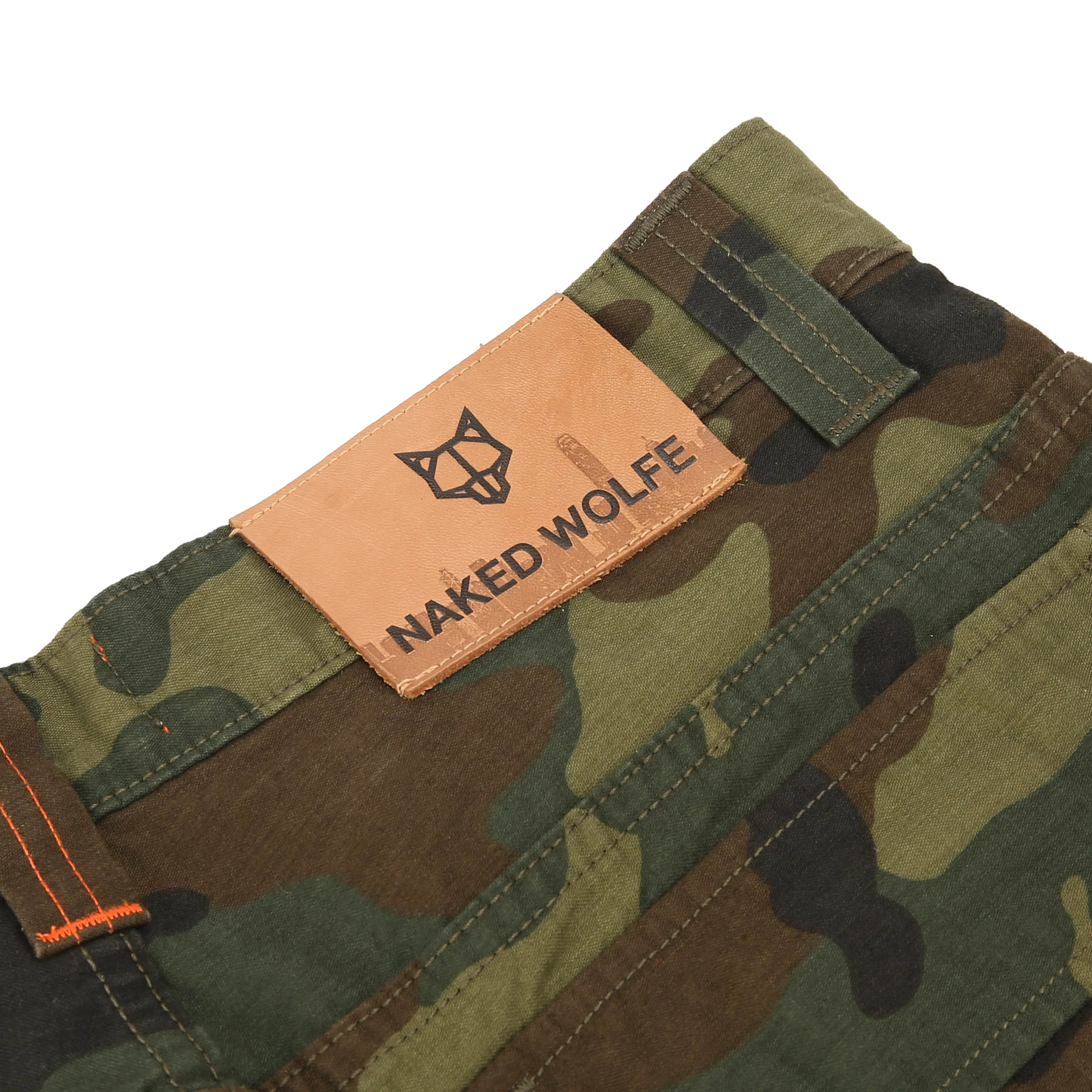 Baggy Pocket Cargo Pants Camo