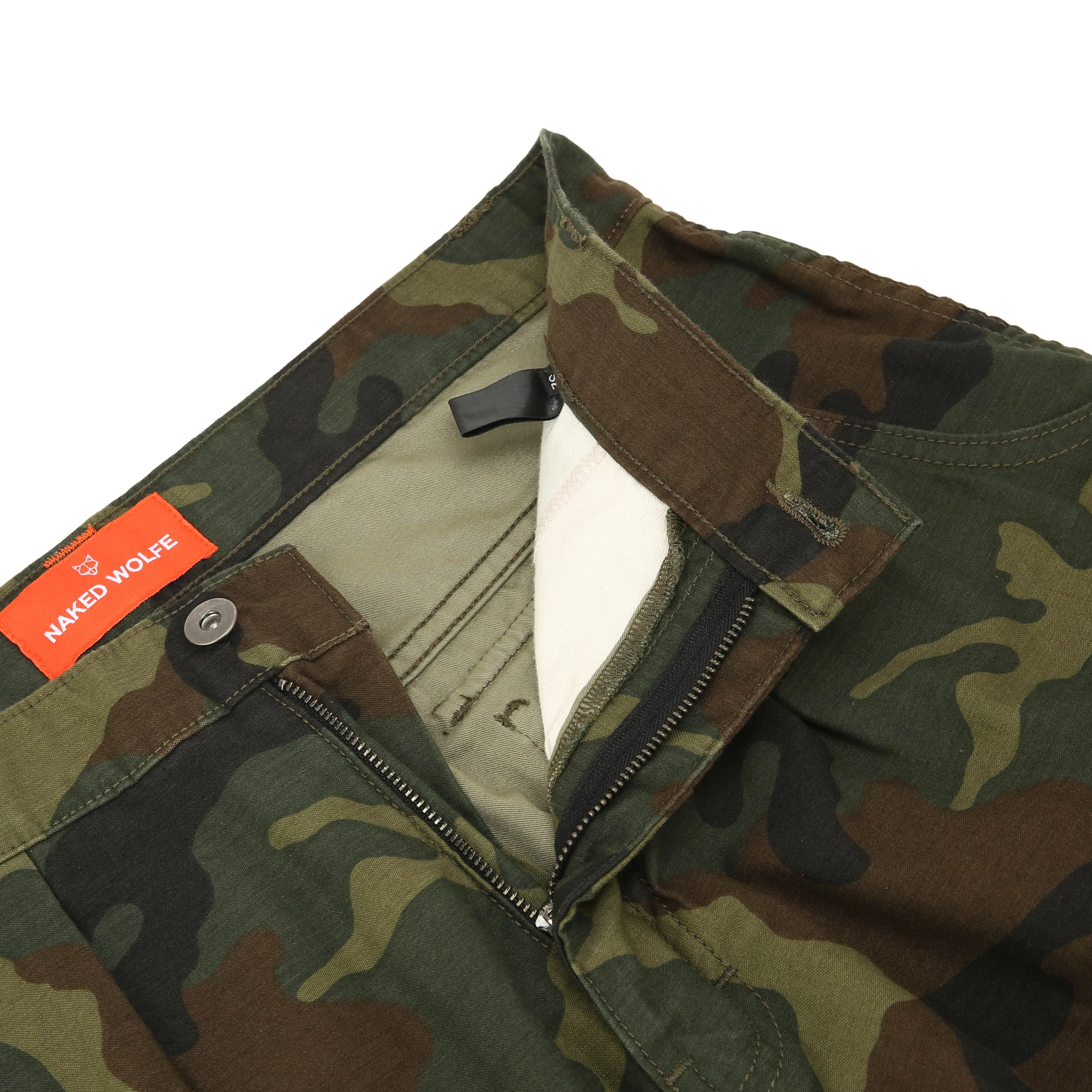 Baggy Pocket Cargo Pants Camo