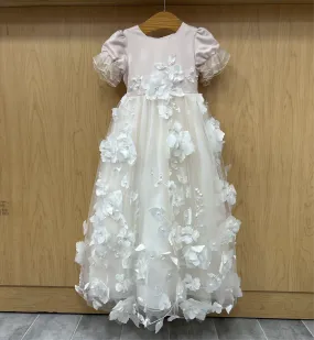 Baptism 3D lace Dress Princess Daliana Y9021205