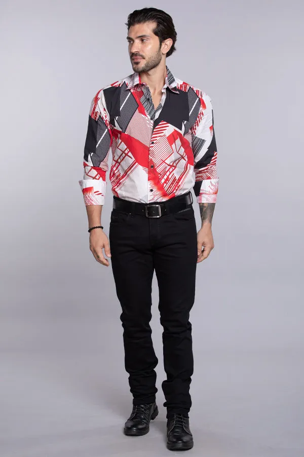 Black 5 Pocket Mid-Rise Slim Straight Fit Jeans