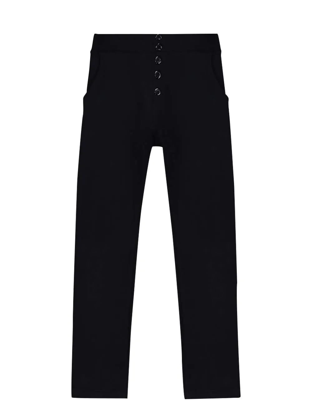 Black Straight Leg Pants