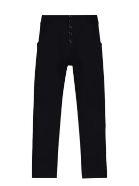 Black Straight Leg Pants