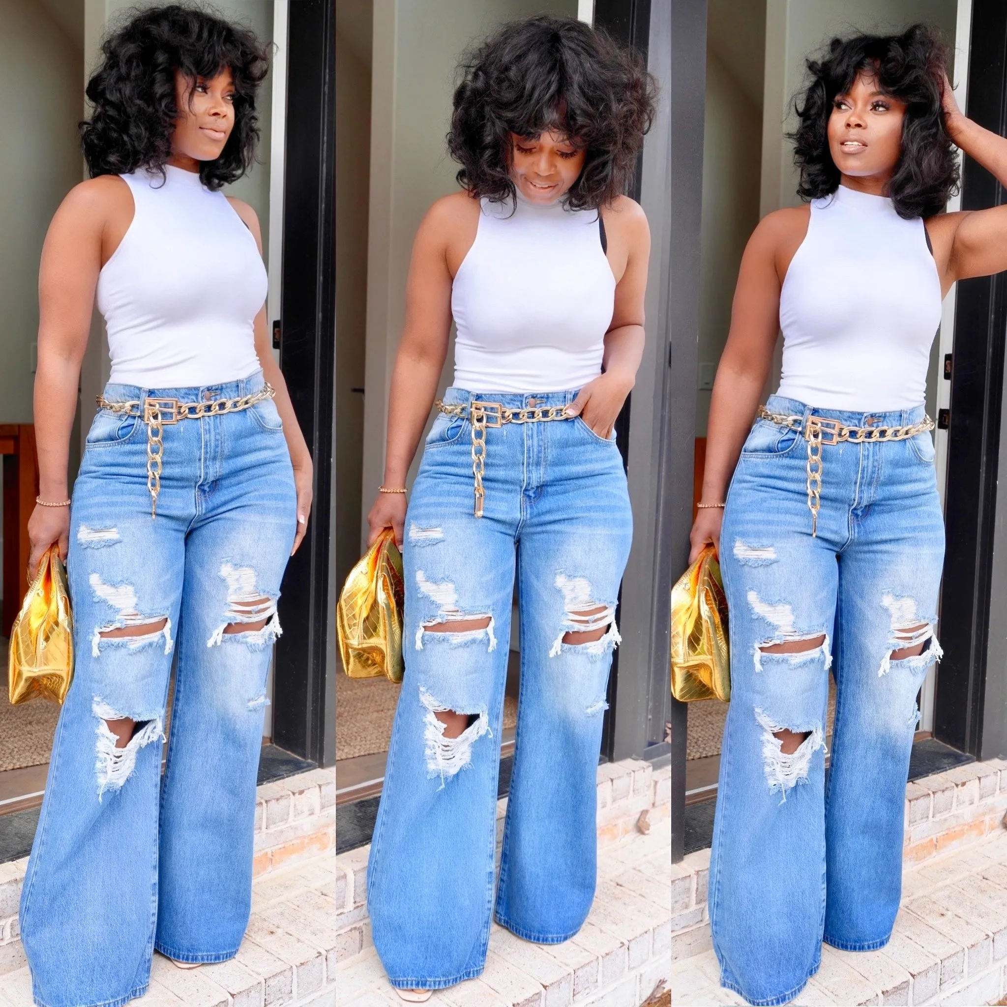 Boyfriend Ripped jeans