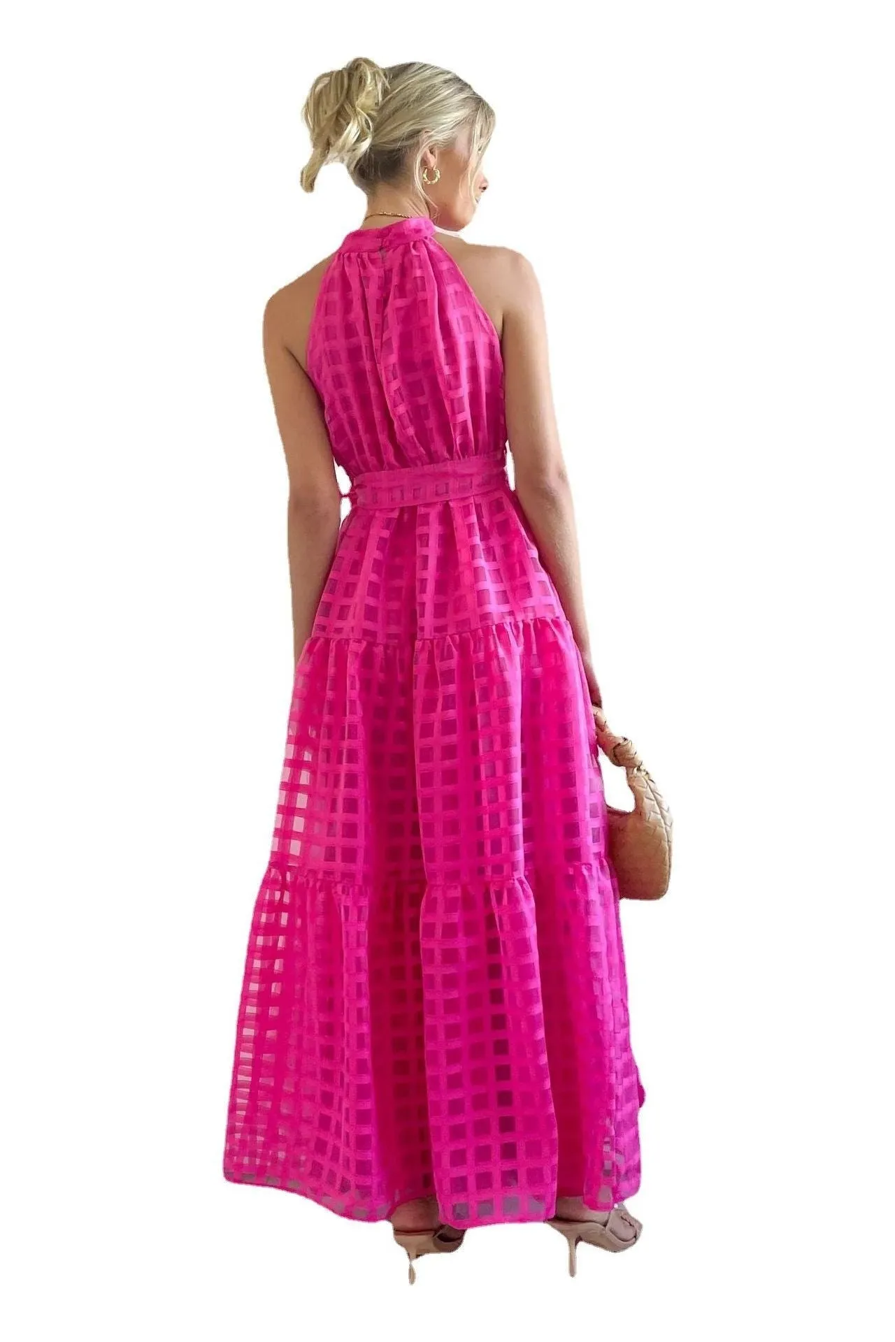 Casual sleeveless long dress