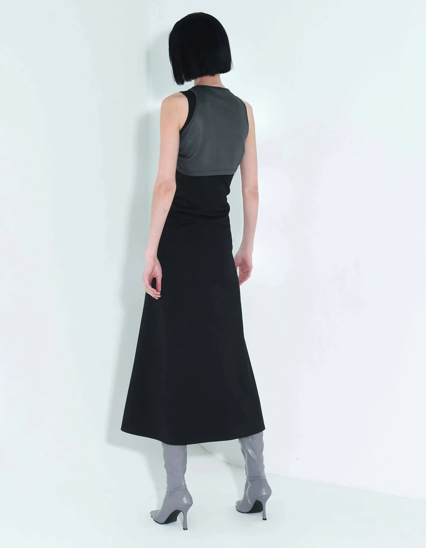 Chain Link Layered Dress
