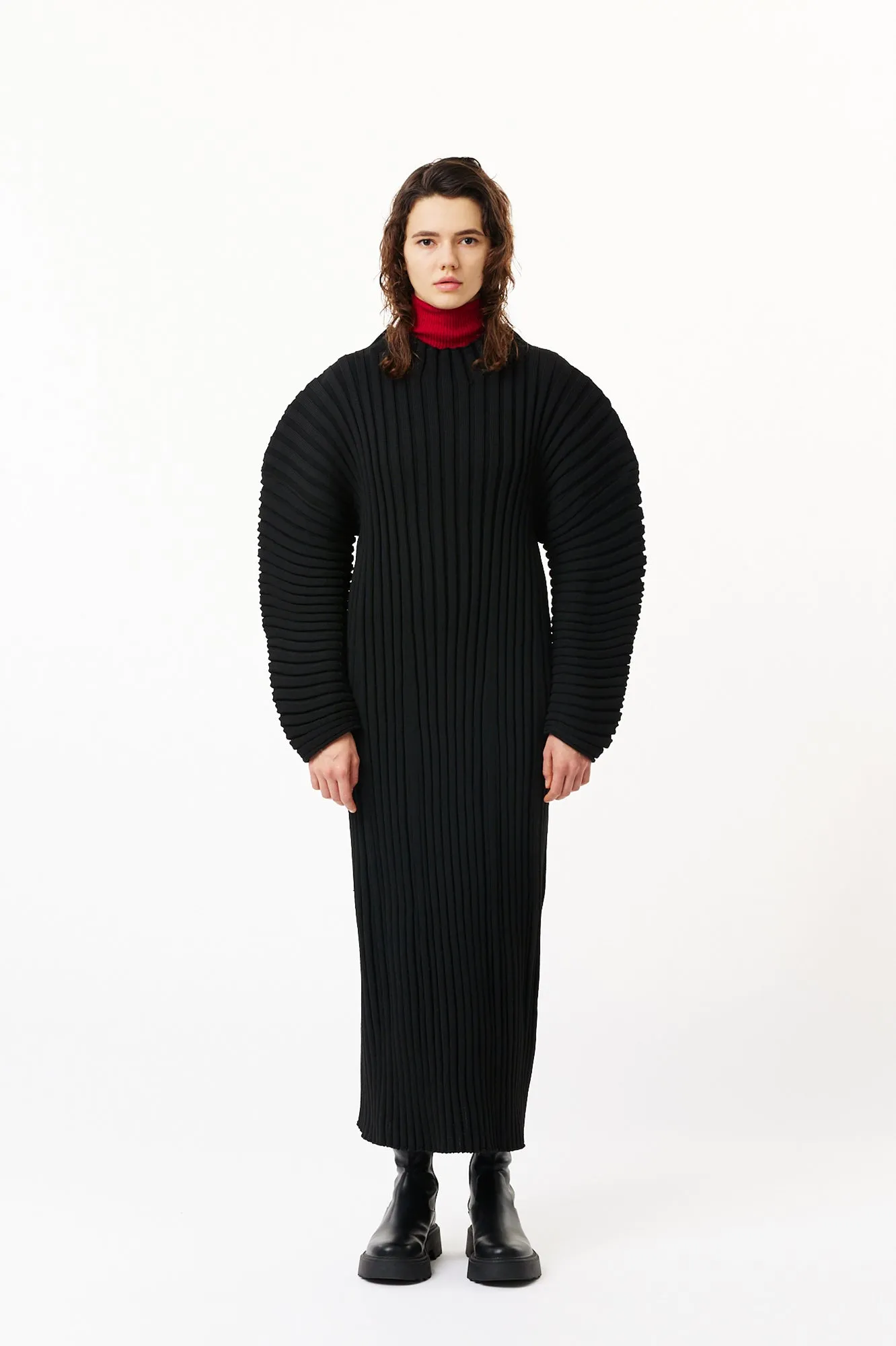 COLIMAÇON LONG SLEEVE DRESS