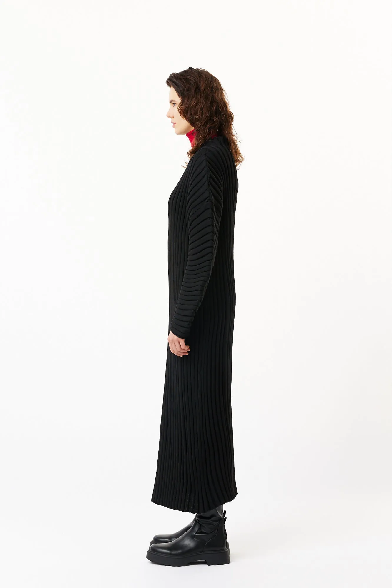 COLIMAÇON LONG SLEEVE DRESS
