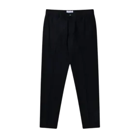 Como Wool Suit Pants - Dark Navy