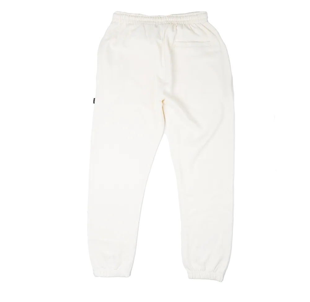 CROOKS & CASTLES LOGO SWEATPANT JOGGERS NATURAL - QS2100636
