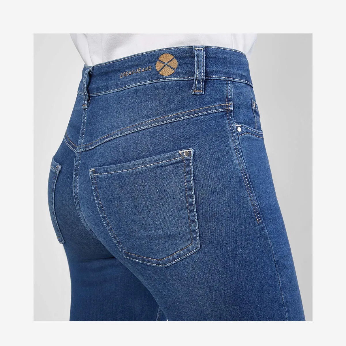 DREAM JEANS MID BLUE