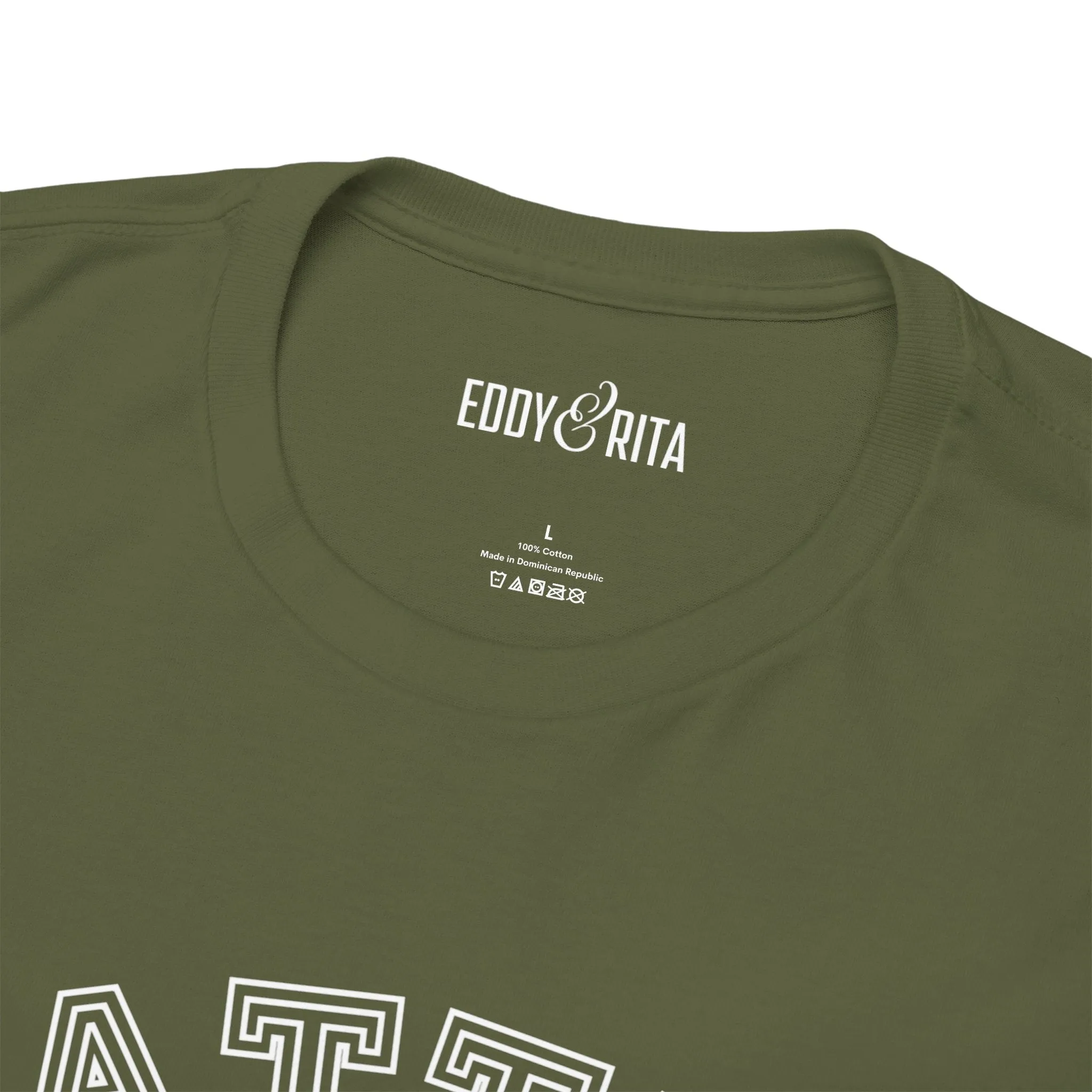 Eddy and Rita Unisex Heavy Cotton T-Shirt - "Battle Ready Pickleball" Graphic Tee for Sports Enthusiasts