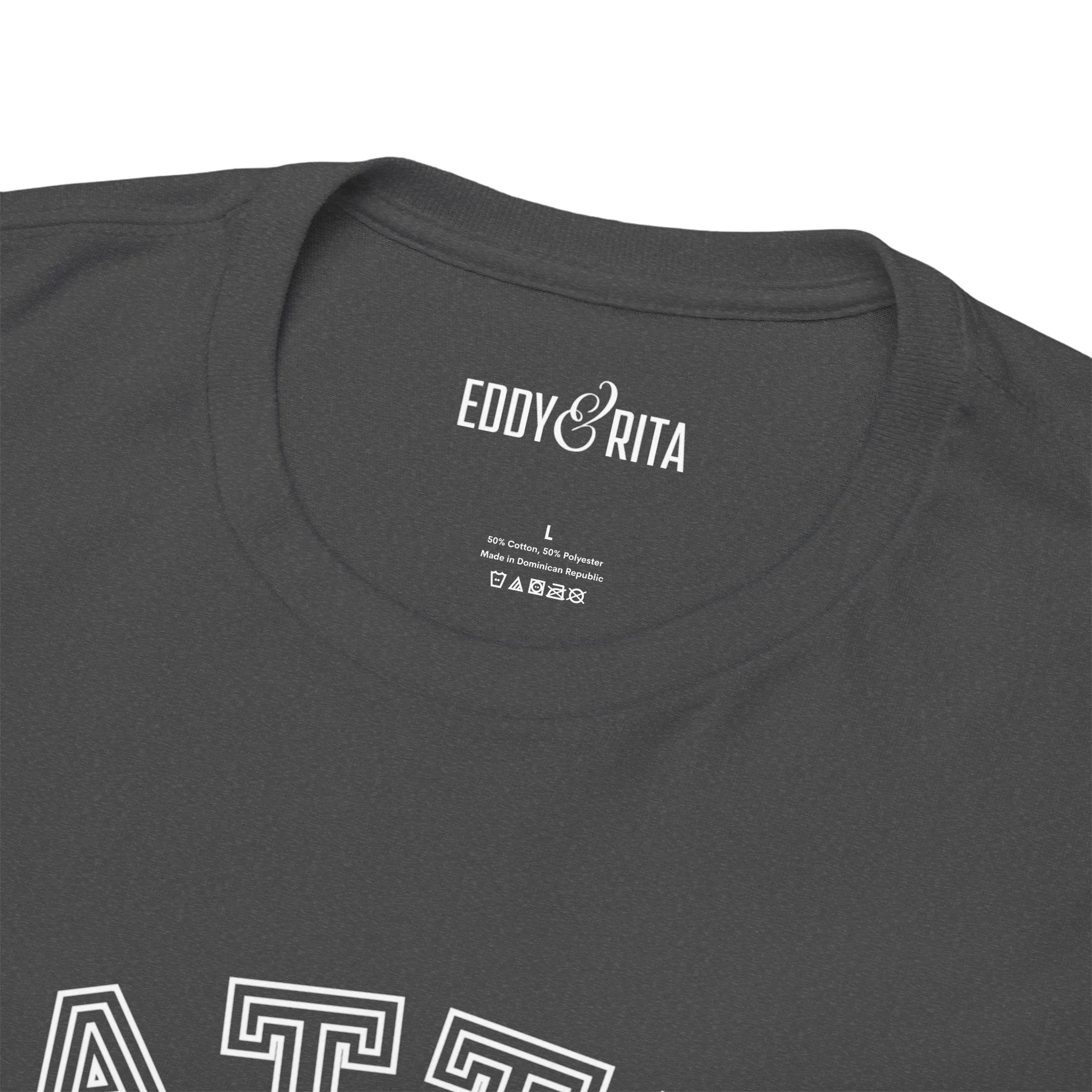 Eddy and Rita Unisex Heavy Cotton T-Shirt - "Battle Ready Pickleball" Graphic Tee for Sports Enthusiasts