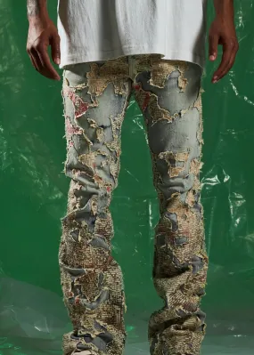 Embellish Edler Mutli Ripped Denim Jeans (EMBSPR224-040)