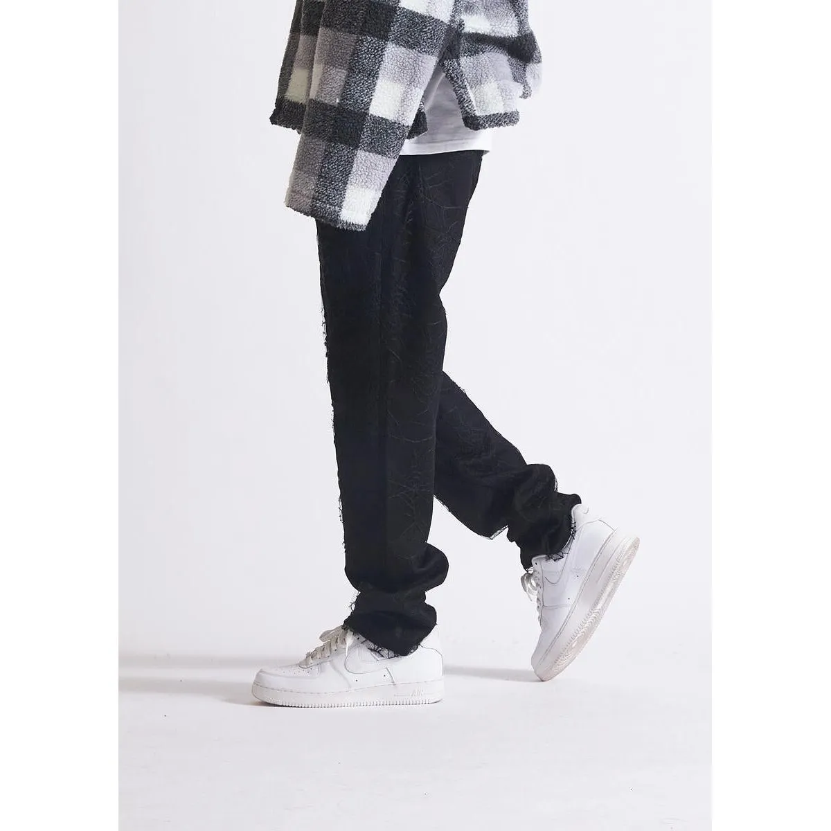 Embellish Parker Black Ripped Denim Jeans (EMBHOL23-040)