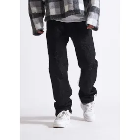 Embellish Parker Black Ripped Denim Jeans (EMBHOL23-040)