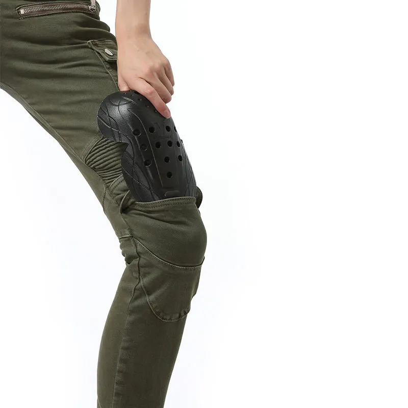 Fierce 4 Women Motorcycle Jeans with Armor Protector