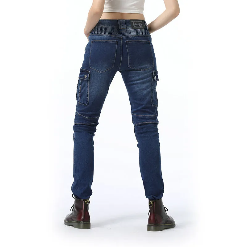 Fierce 4 Women Motorcycle Jeans with Armor Protector
