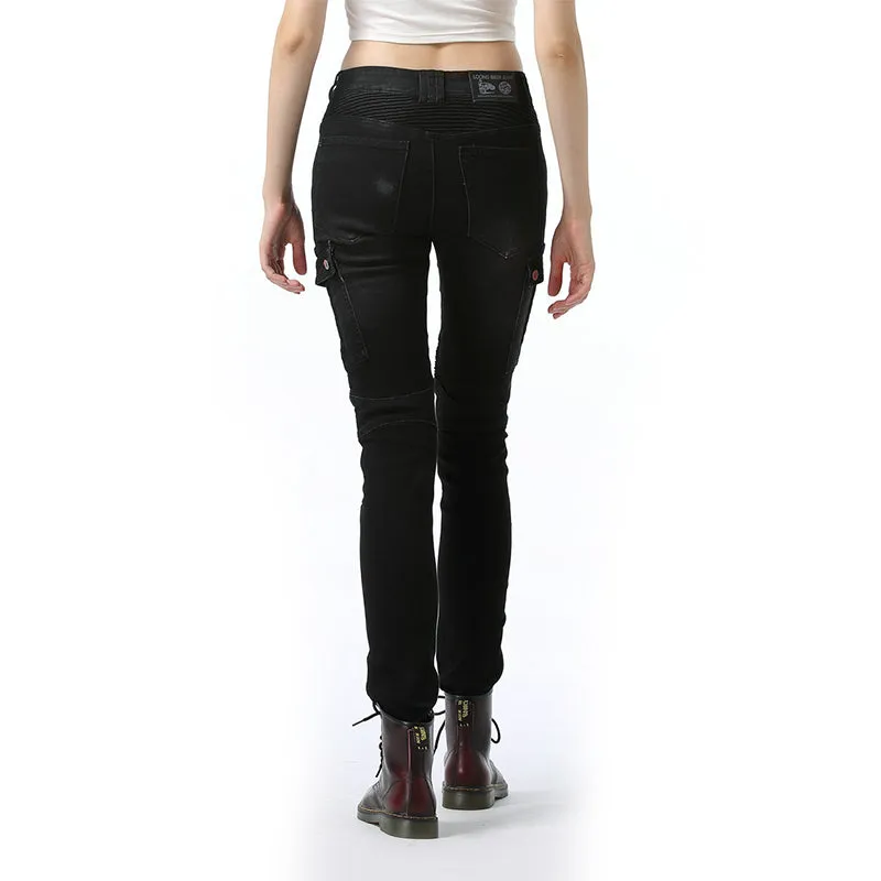 Fierce 4 Women Motorcycle Jeans with Armor Protector