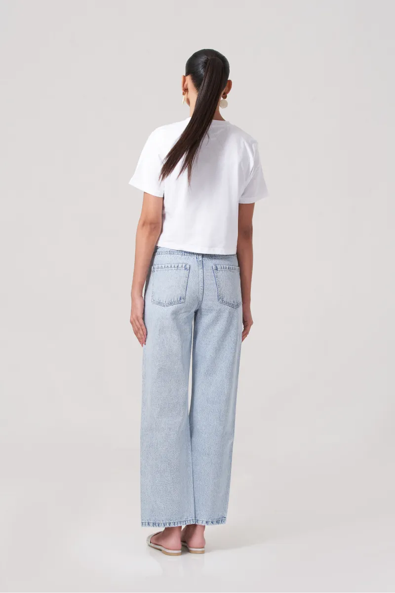 Floerns Cut Out Ripped Women Jeans