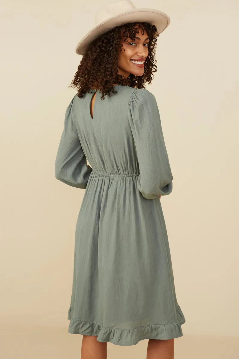 Floral Long Sleeve Dress
