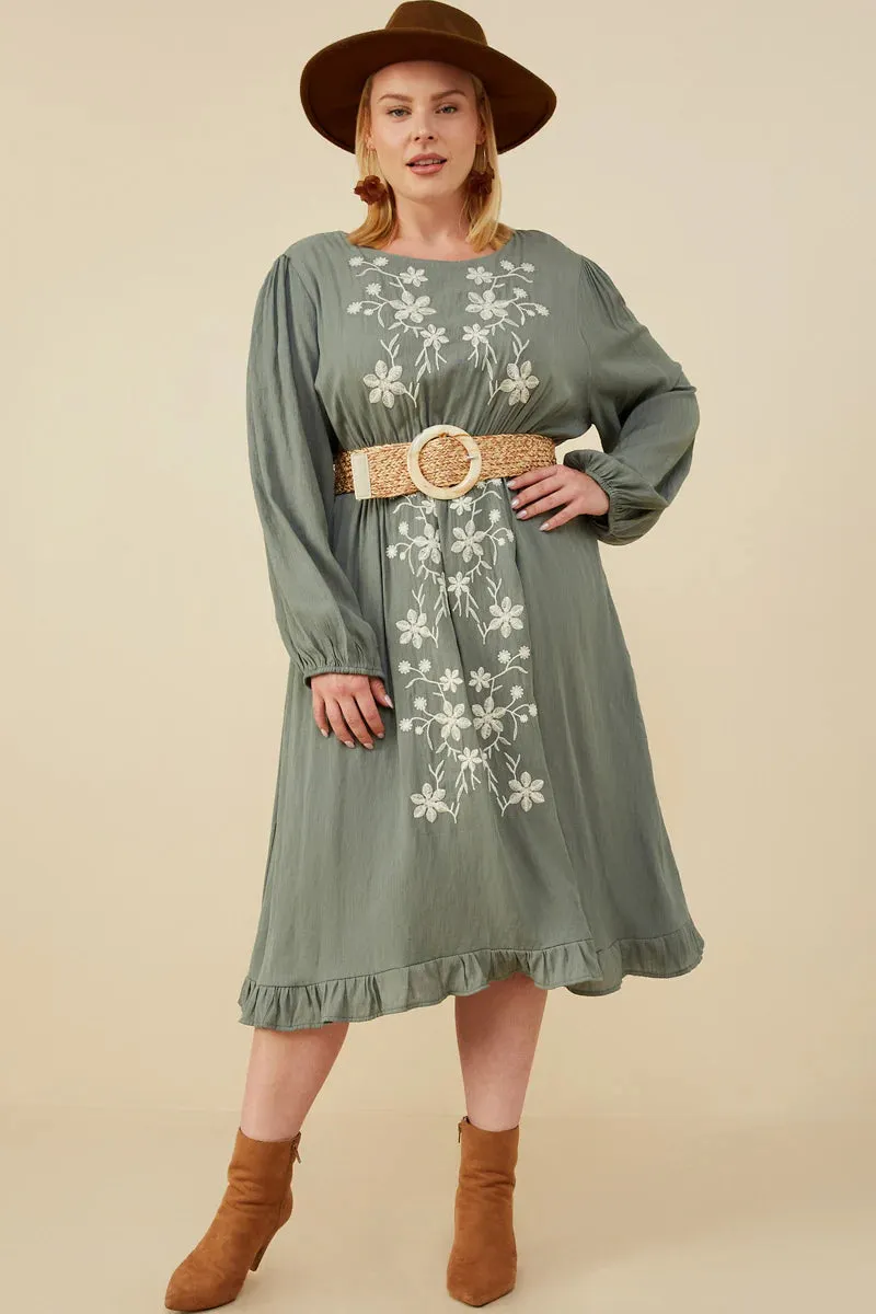 Floral Long Sleeve Dress