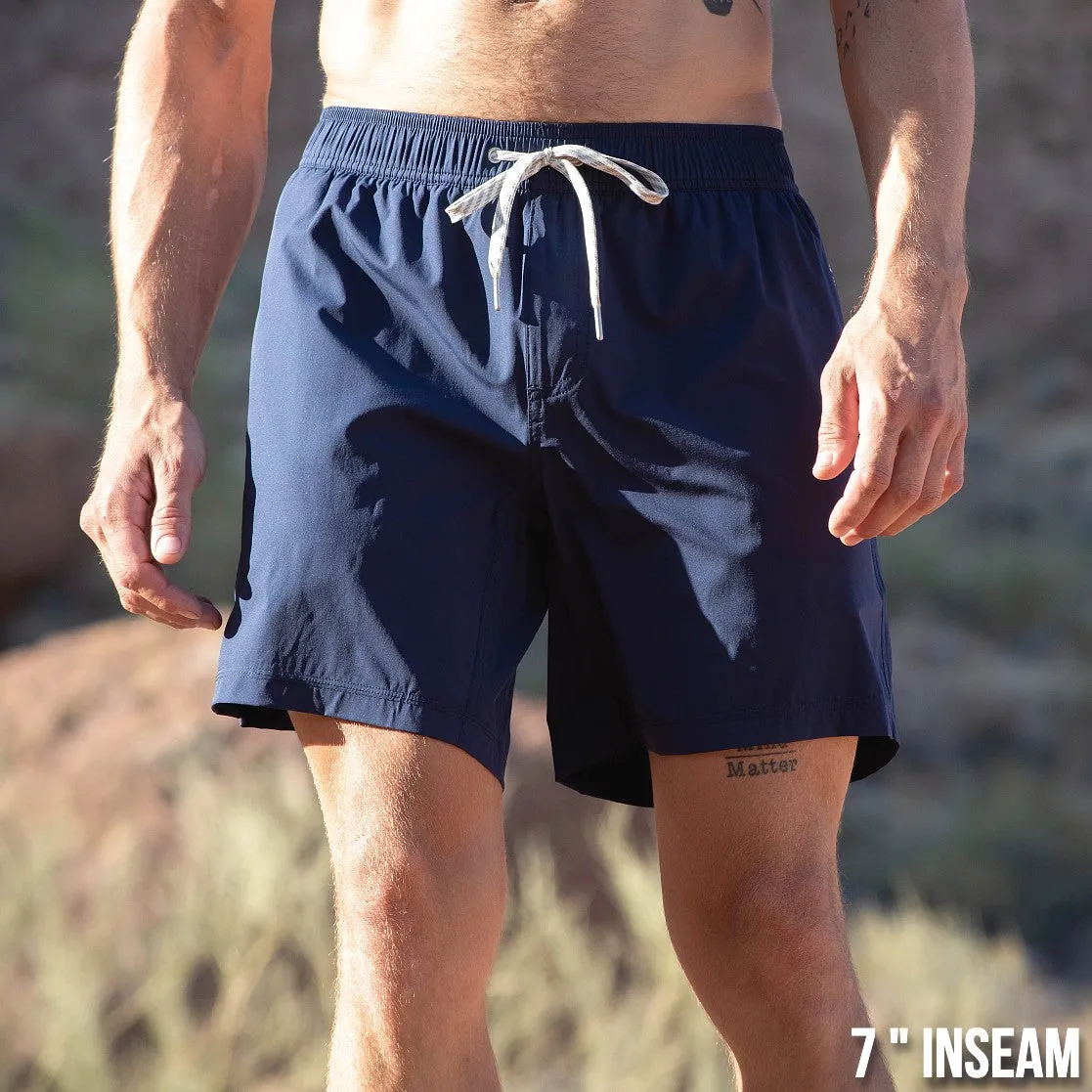 Flow Short (Athletic) - Adriatic 5.5" & 7"