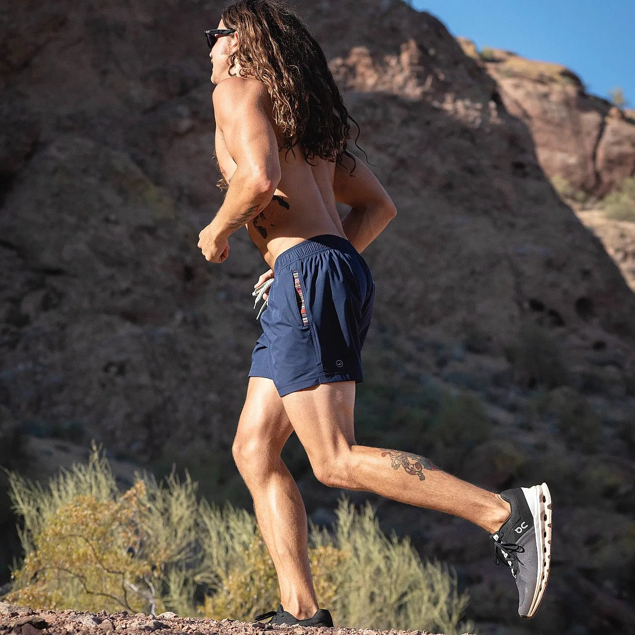 Flow Short (Athletic) - Adriatic 5.5" & 7"