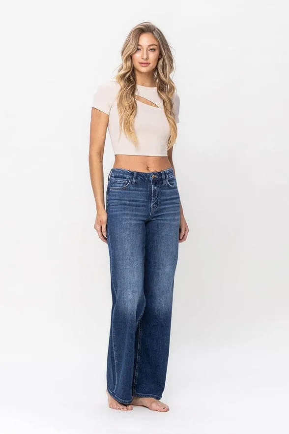 Flying Monkey High Rise Loose Fit Jeans