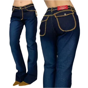 Funky Mid-Rise Jeans (S)