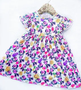 Girls Fun Character Dresses - Sunshine Minnie