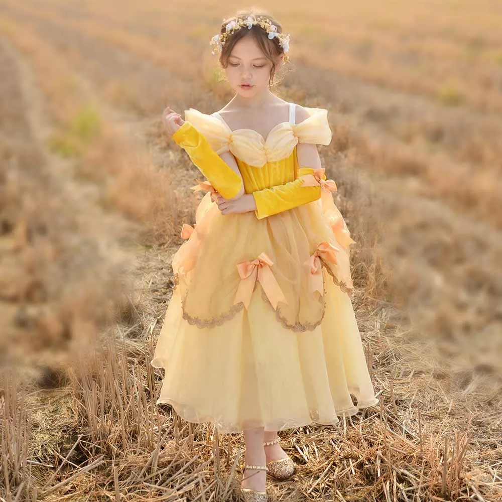 Girls Party Formal Dress Tulle Prom Tutu Dress
