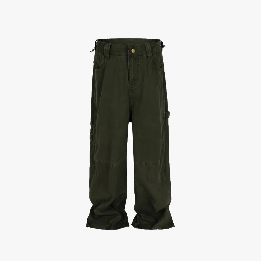 Green Classic Cargo Pants
