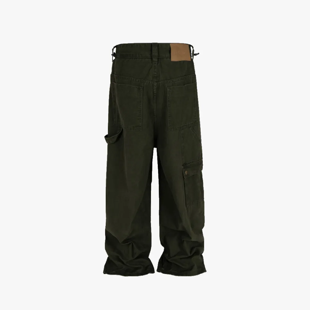 Green Classic Cargo Pants