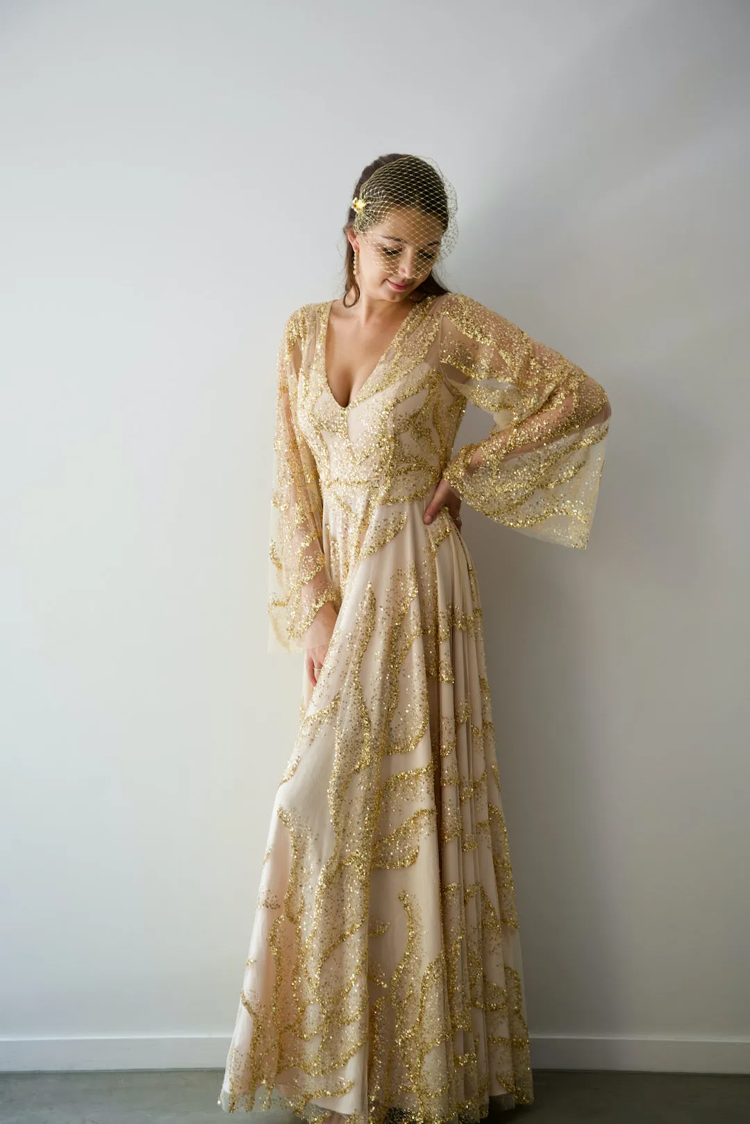 Indigo Gown