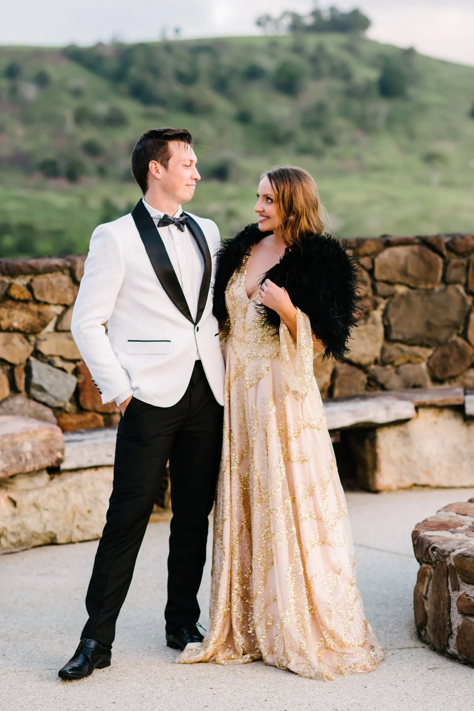 Indigo Gown