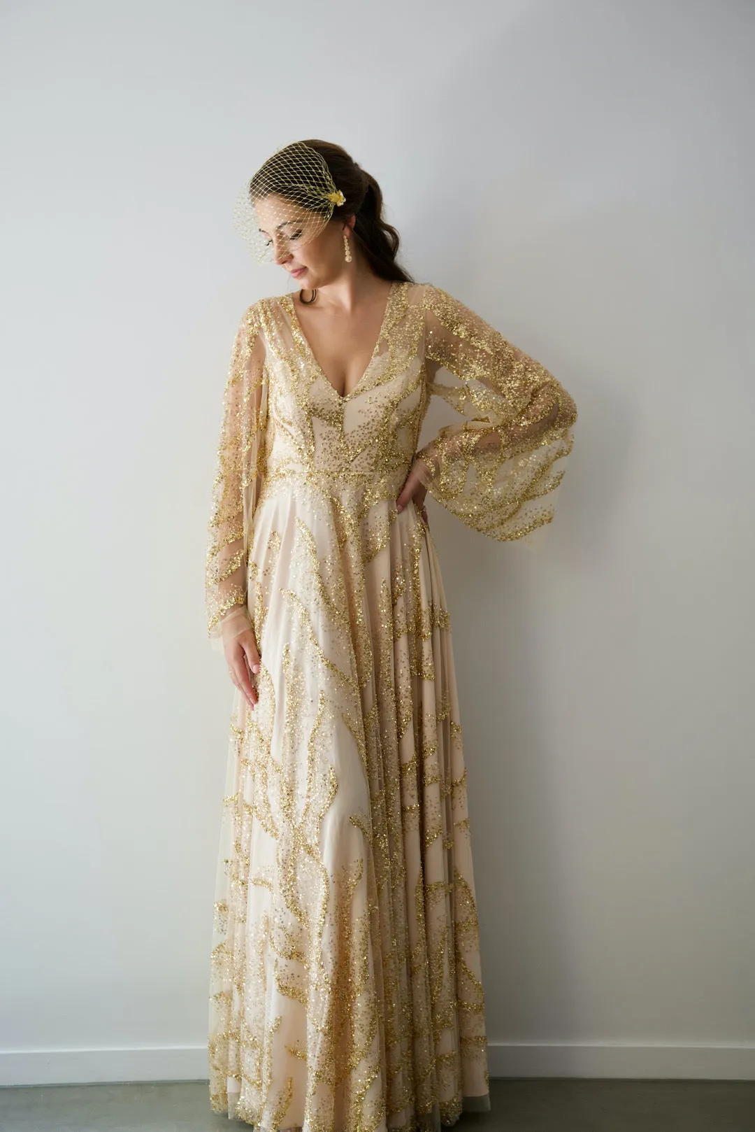 Indigo Gown