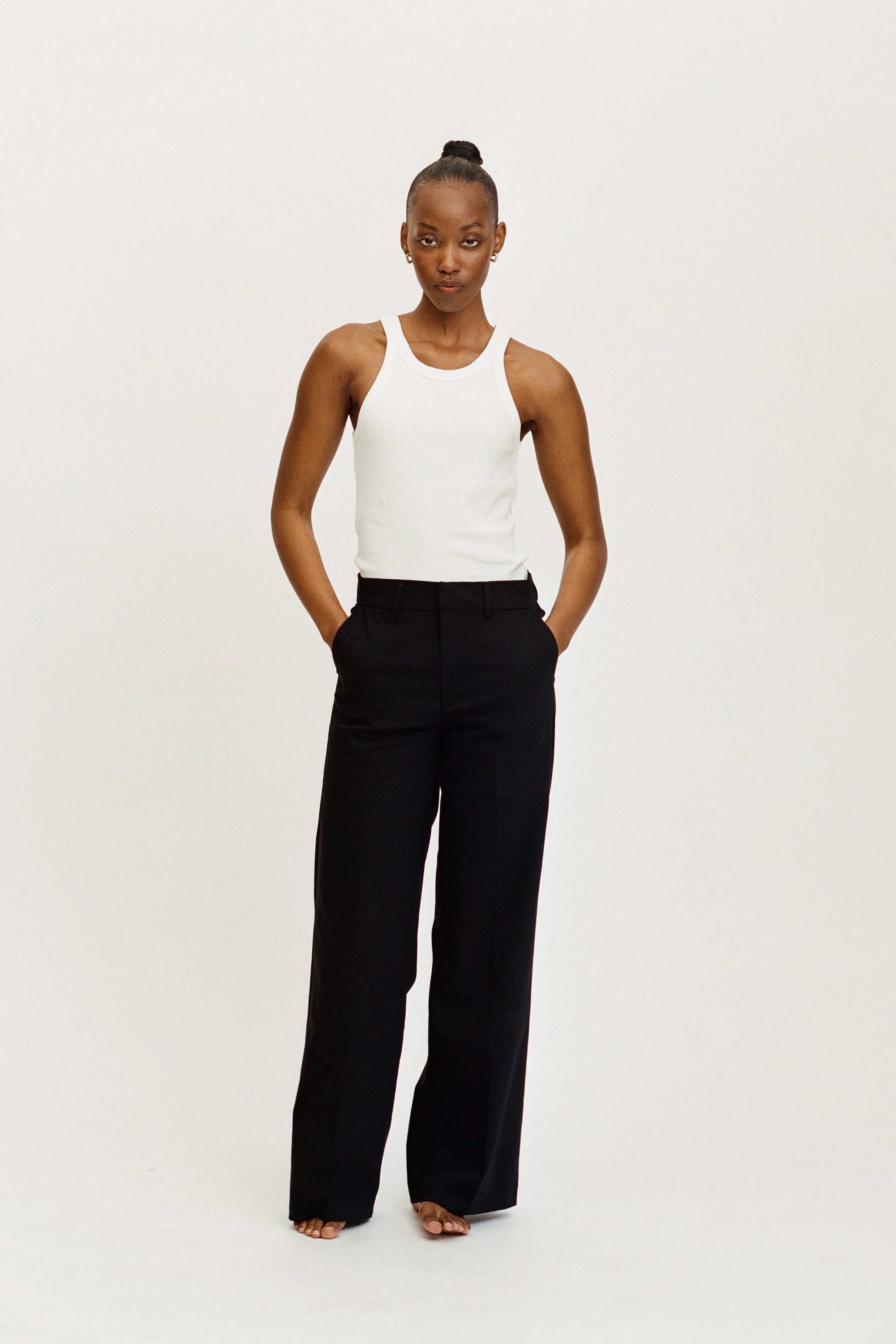IVY-Alice Wide Pant - Black