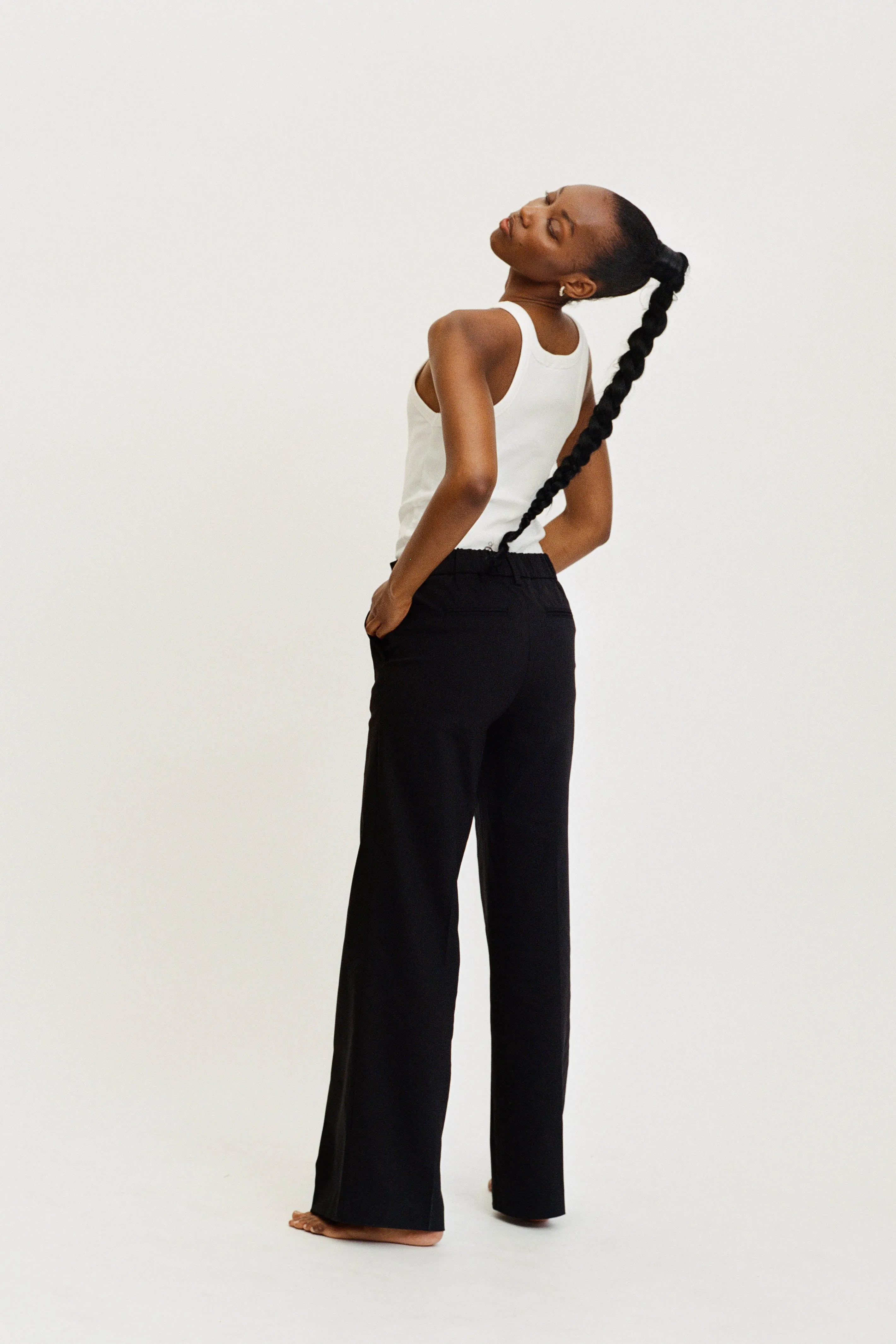 IVY-Alice Wide Pant - Black